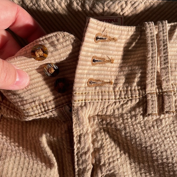 Free people wide leg pants, size 6 - Picture 3 of 6